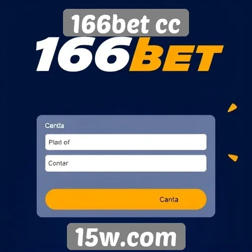 Como criar uma conta no 166bet cc